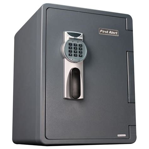 first alert digital locking steel security box|first alert waterproof fireproof safe.